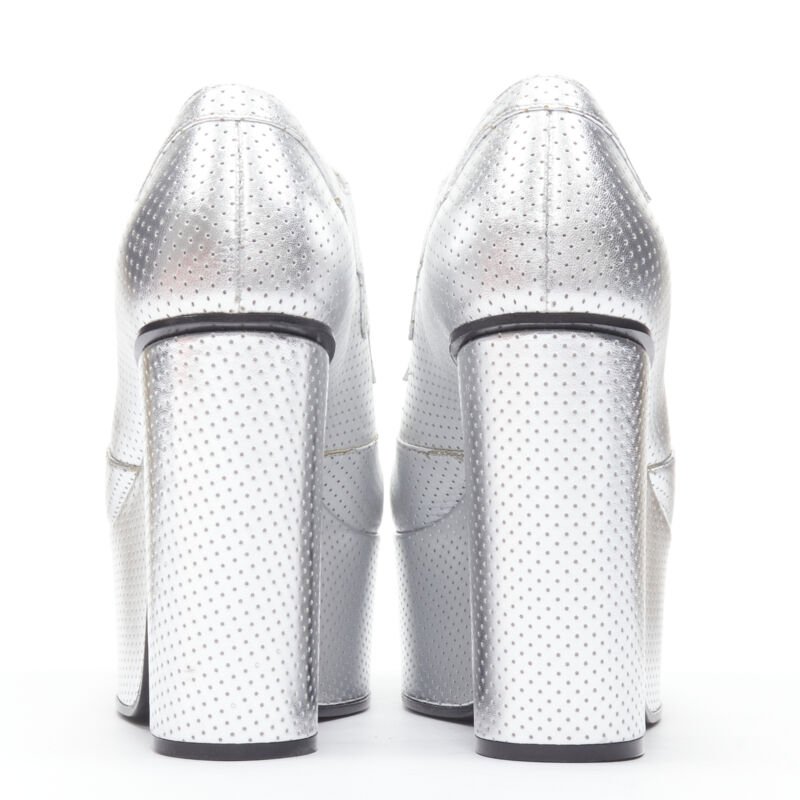 Gucci Studded Wedge Buckle Boots - Side view