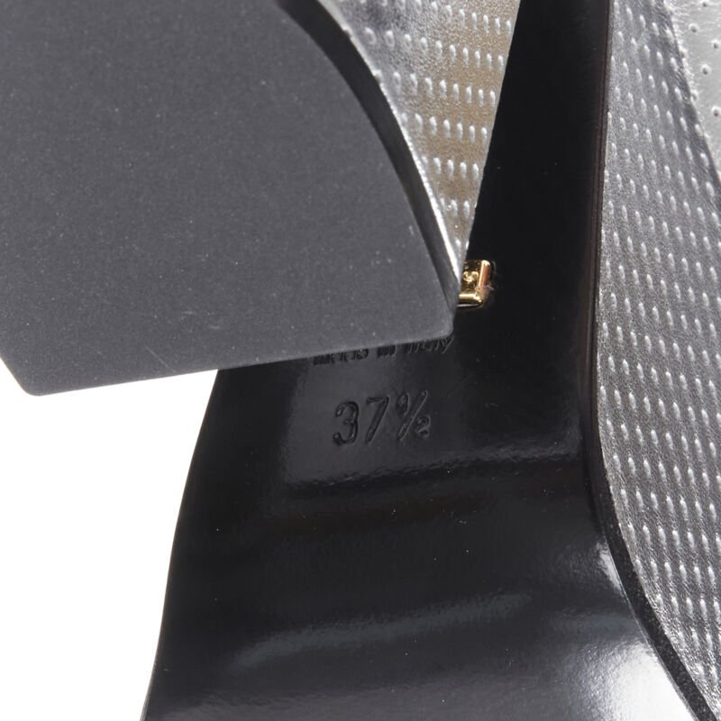 Gucci Studded Wedge Buckle Boots - Image 12