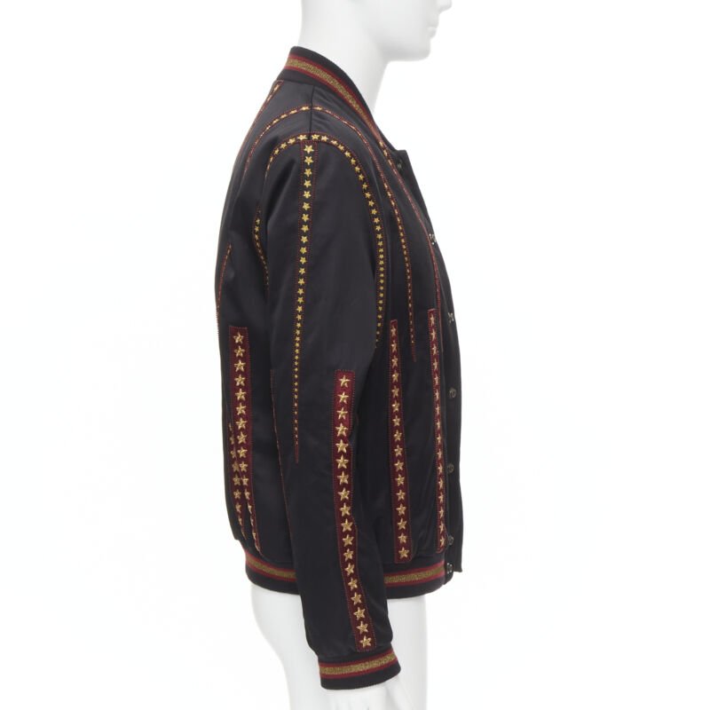 Saint Laurent Gold Star Bomber - 4