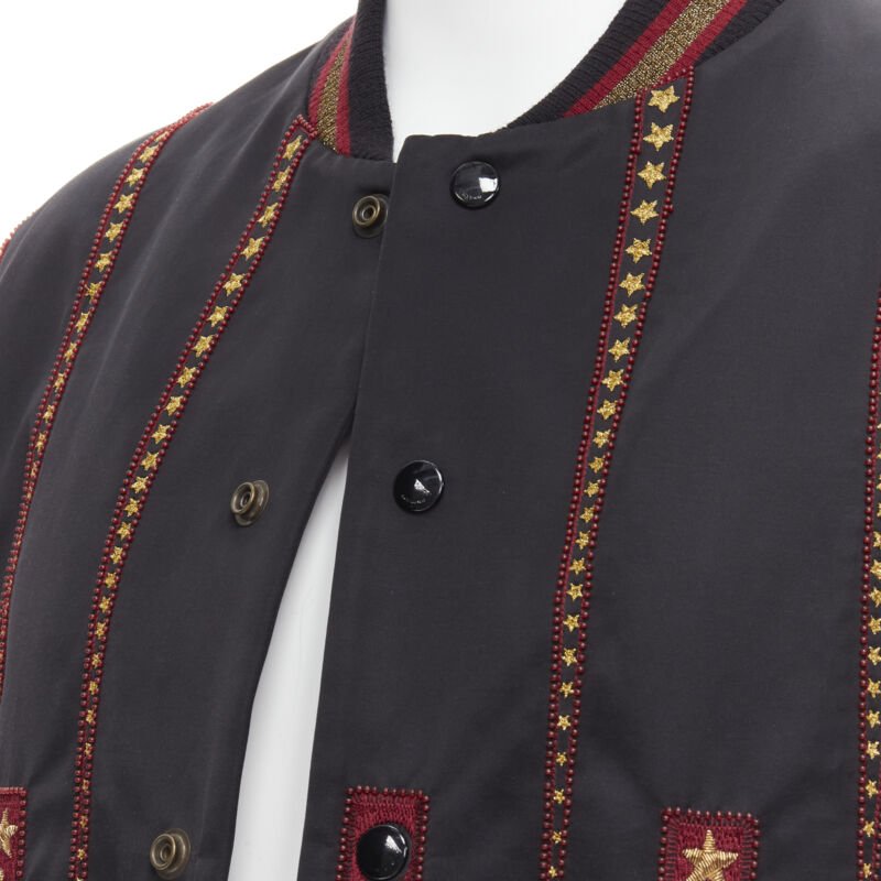 Saint Laurent Gold Star Bomber - Detail 2