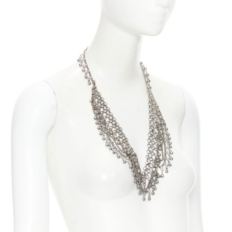 Saint Laurent Ball Charm Necklace - Image 6