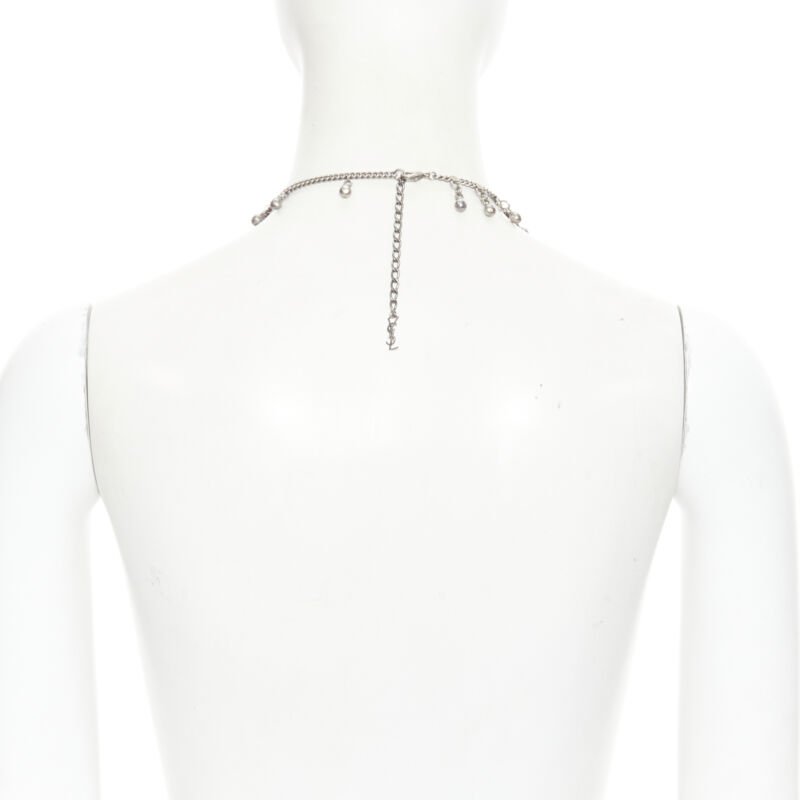 Saint Laurent Ball Charm Necklace - Side view