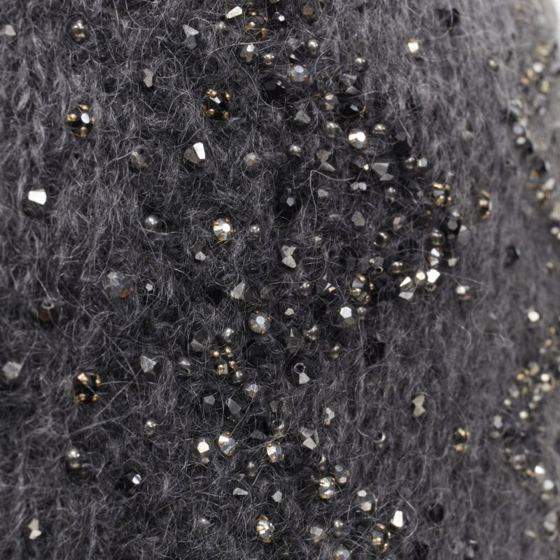 Saint Laurent Rhinestone Wool Sweater - Image 12