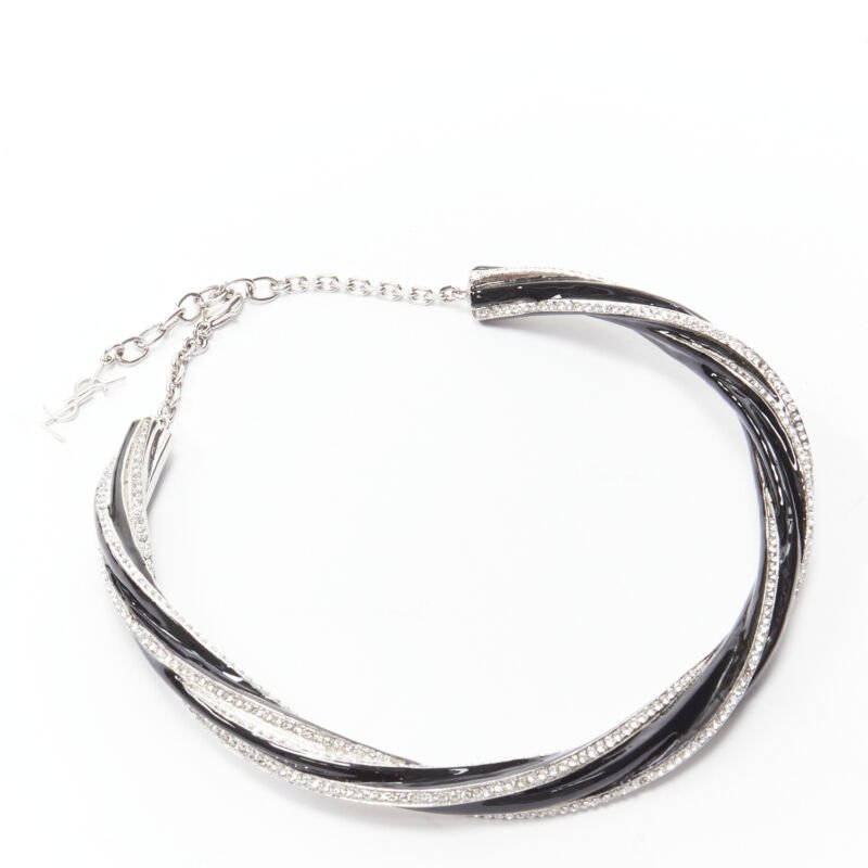 Saint Laurent Twist Charm Necklace - Image 6