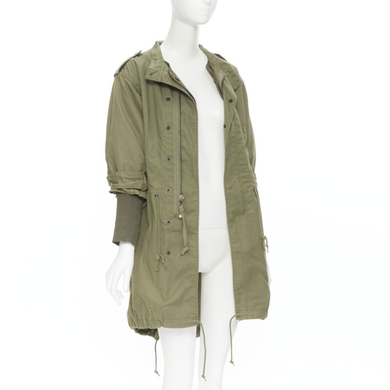 Junya Watanabe Green Fisherman Coat - 4