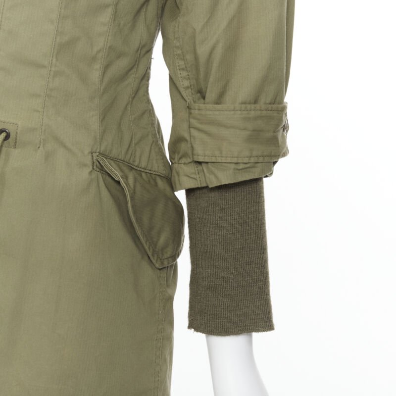Junya Watanabe Green Fisherman Coat - Image 10