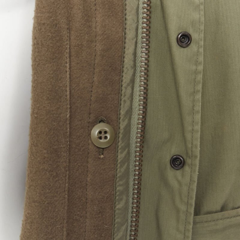 Junya Watanabe Green Fisherman Coat - Image 11