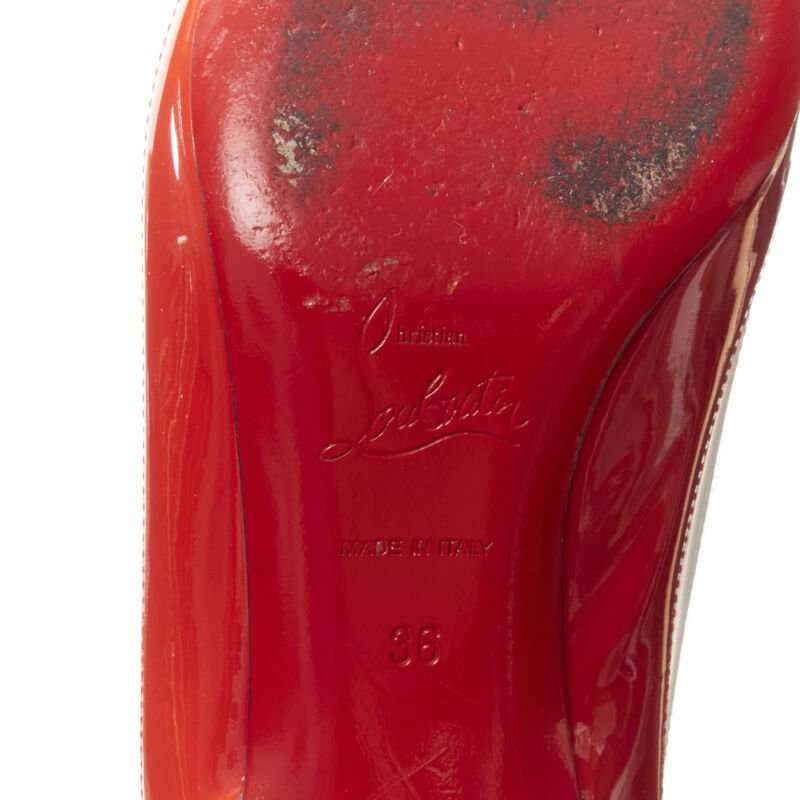 Christian Louboutin PVC Sling Pumps - Image 13