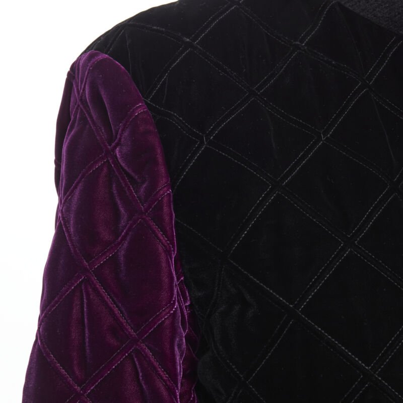 Saint Laurent Black Diamond Bomber - Detail 2