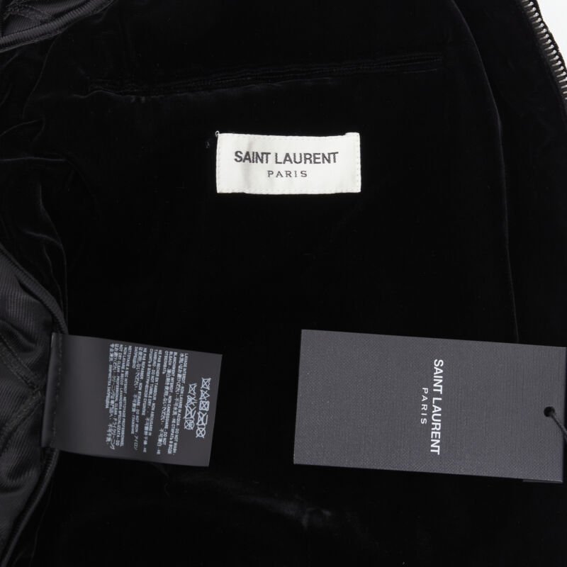 Saint Laurent Black Diamond Bomber - Image 14