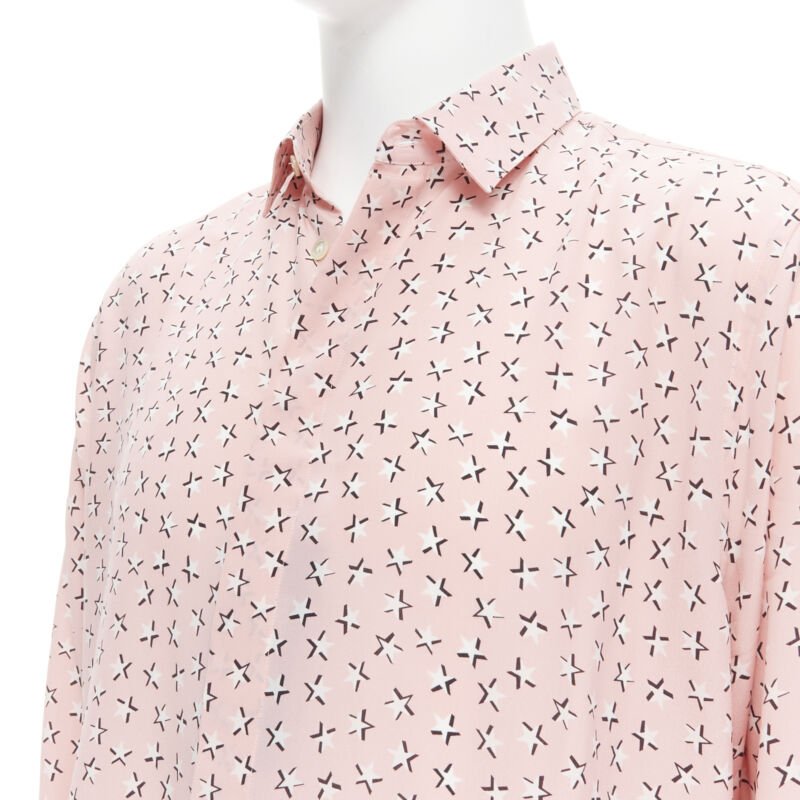 Saint Laurent Star print silk shirt - Detail 1