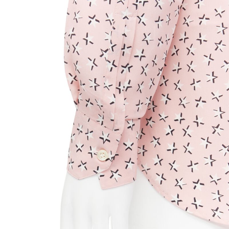 Saint Laurent Star print silk shirt - Image 11