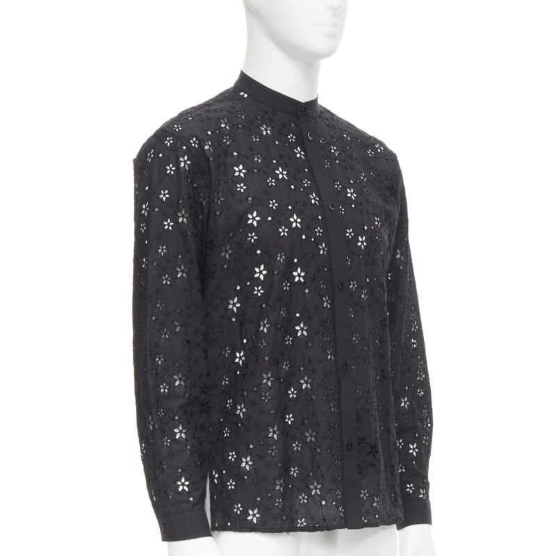 Saint Laurent Star Embroidery Shirt - Image 6