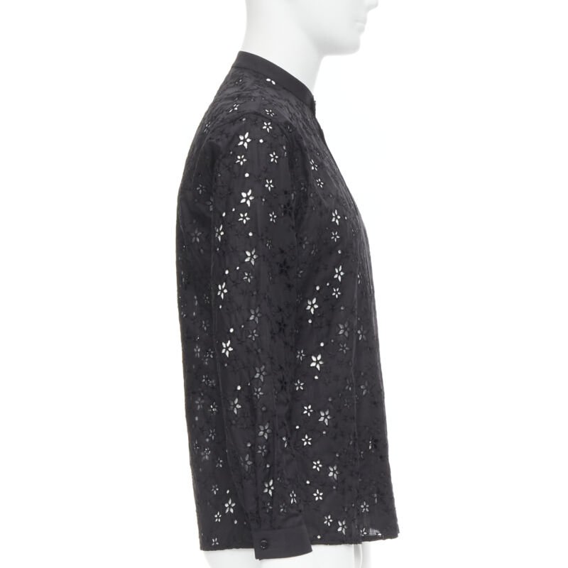 Saint Laurent Star Embroidery Shirt - 4