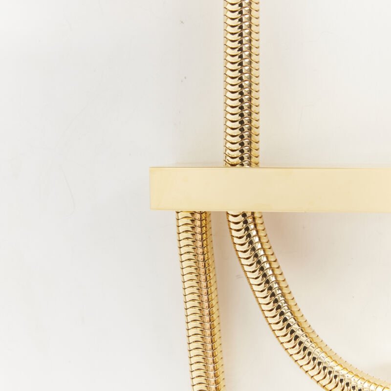 Saint Laurent Stone Pendant Necklace - Image 10