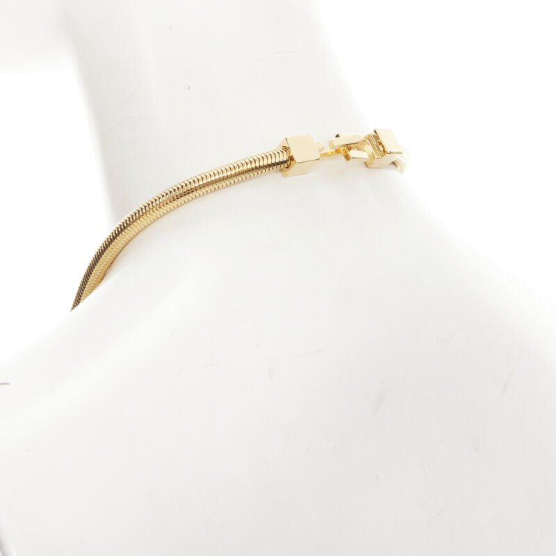 Saint Laurent Stone Pendant Necklace - Image 11