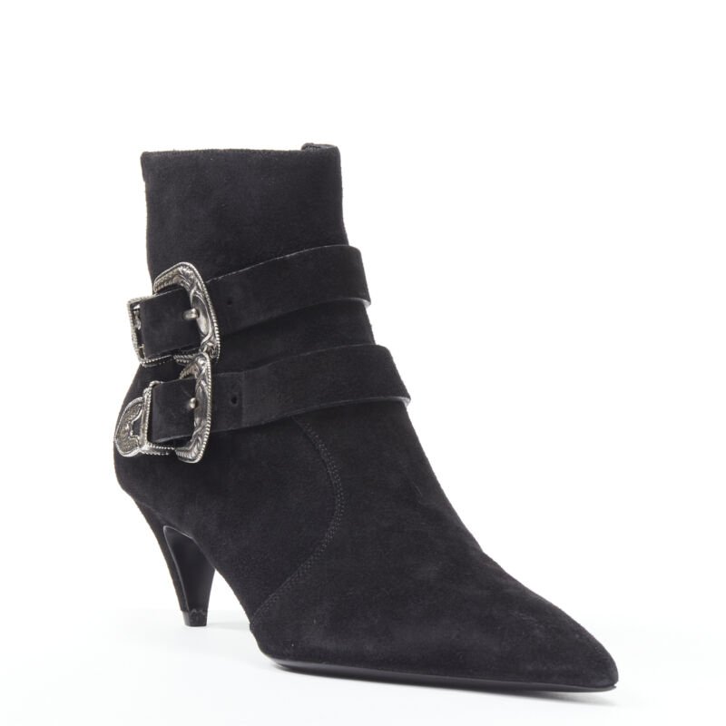 Saint Laurent Lug Sole Platform Boots - Image 6