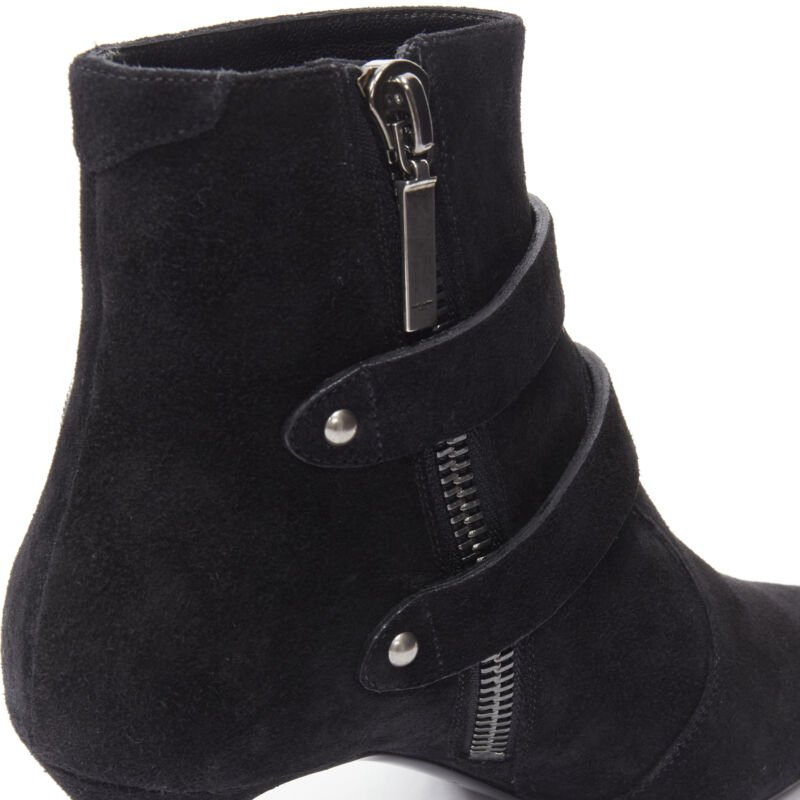 Saint Laurent Lug Sole Platform Boots - Image 11