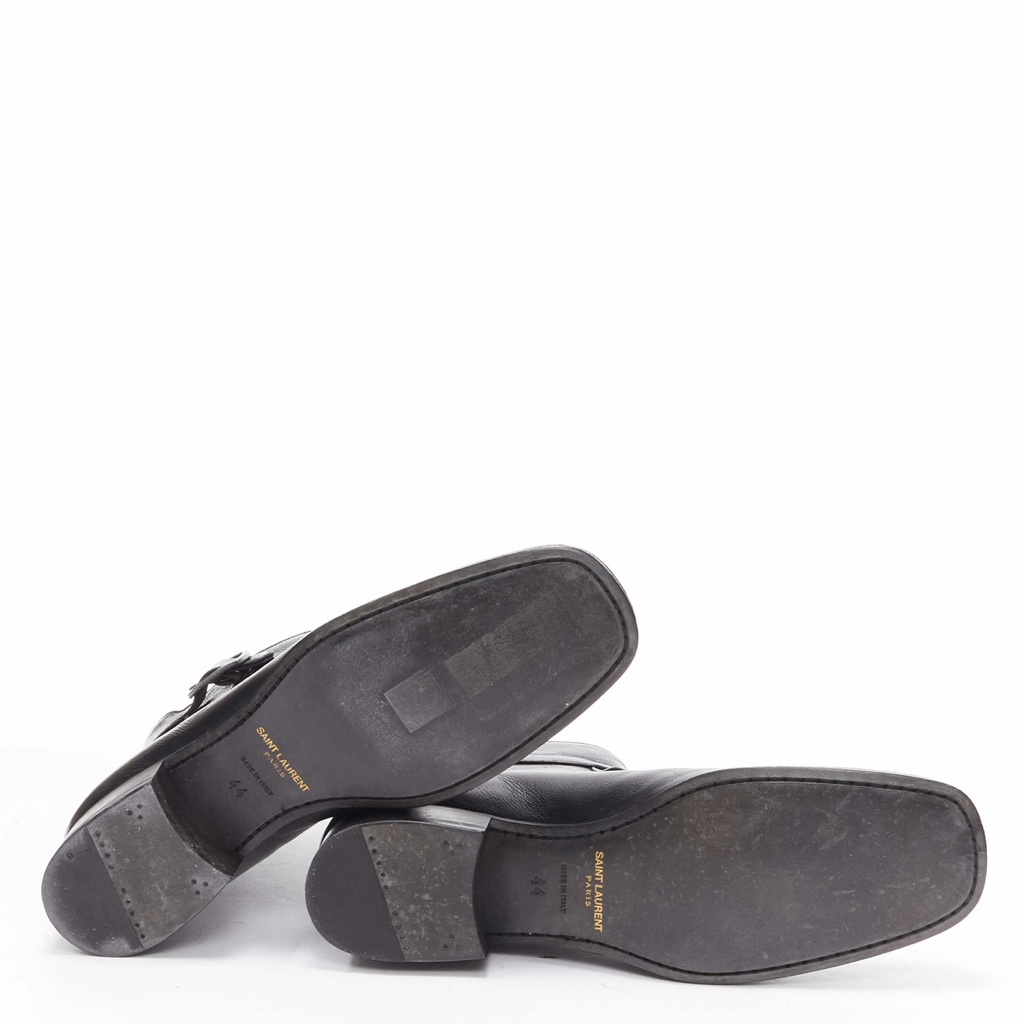 Saint Laurent Strap Pull Motorcycle Boots - Detail 1