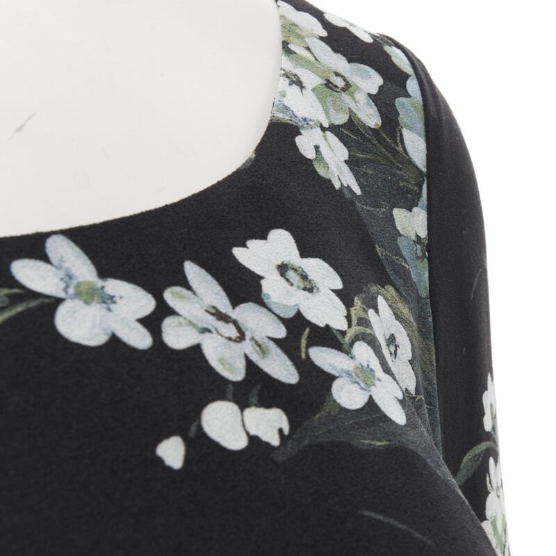 Dolce & Gabbana Floral Ruched Dress - Detail 2