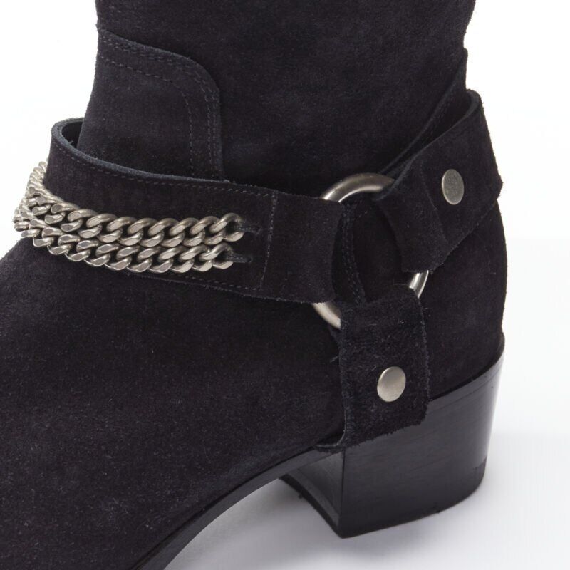 Saint Laurent Buckle Thigh High Boots - Detail 1