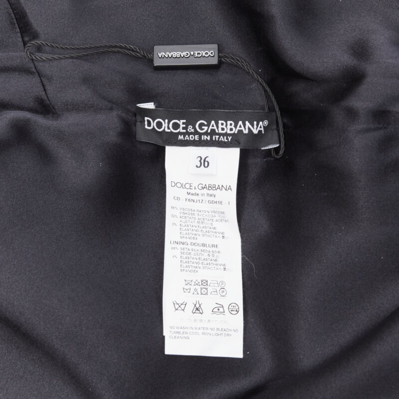 Dolce & Gabbana Floral Velvet Dress - Image 14