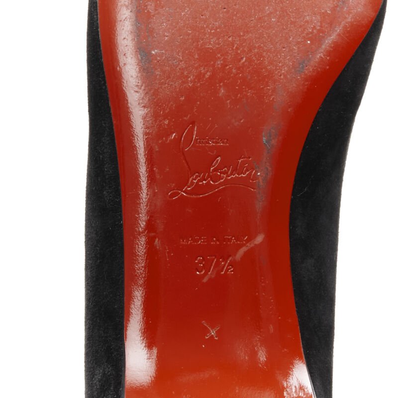 Christian Louboutin Satin Buckles Pep Flats - Image 13