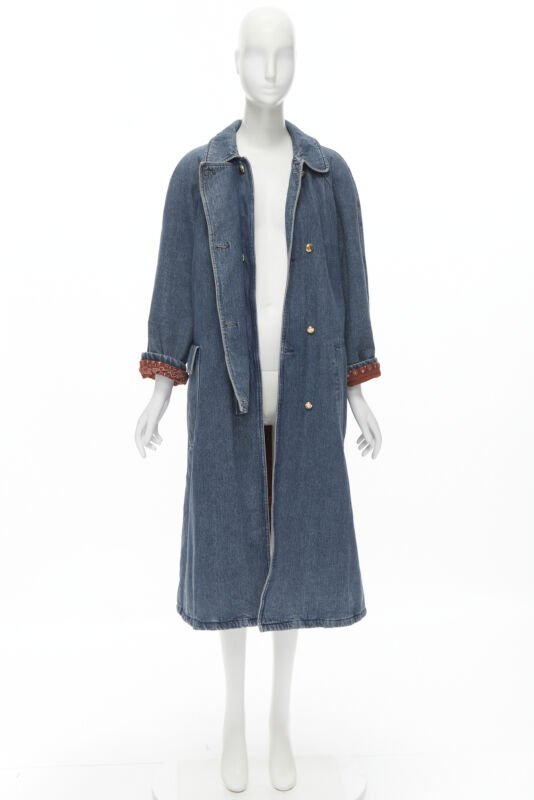 Moschino Blue Paisley Coat - Image 6