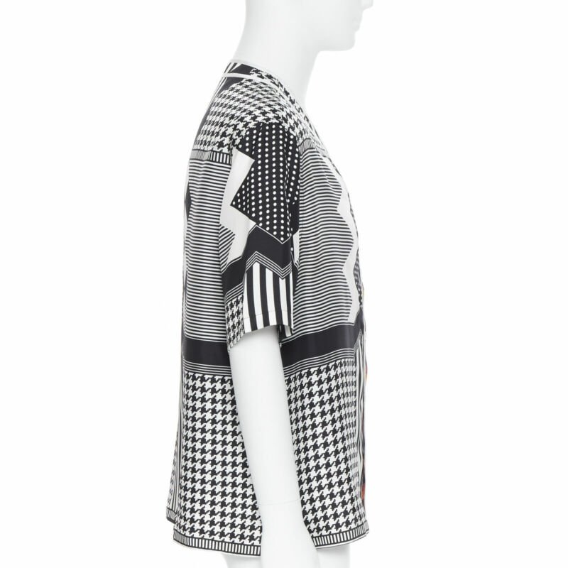 Versace Chevron Print Shirt - 4