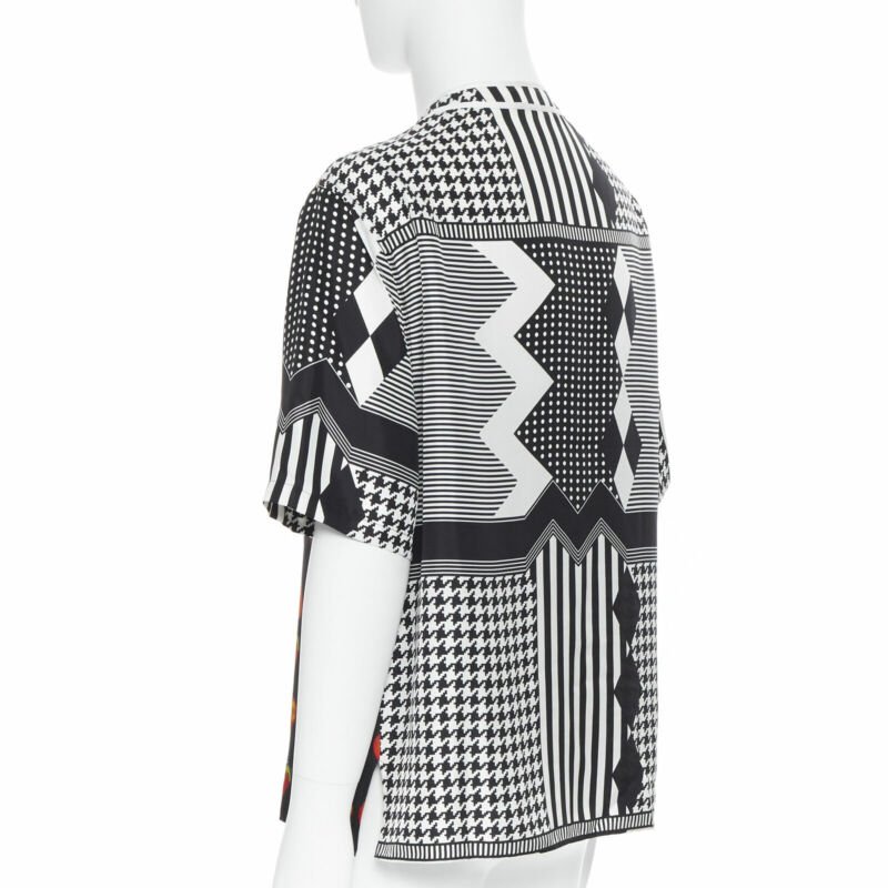 Versace Chevron Print Shirt - Detail 1