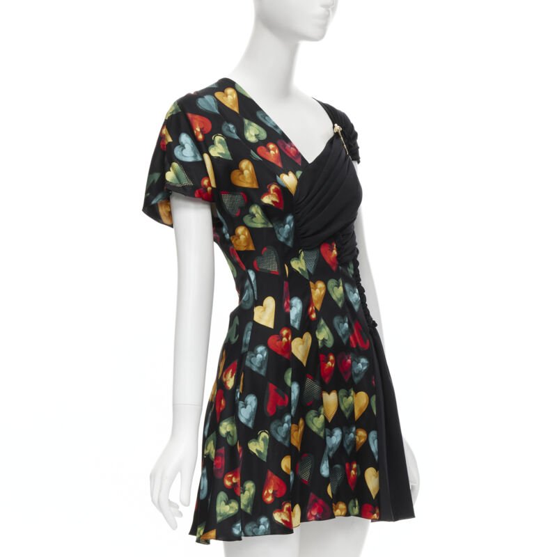 Versace Heart Pin Dress - Image 6