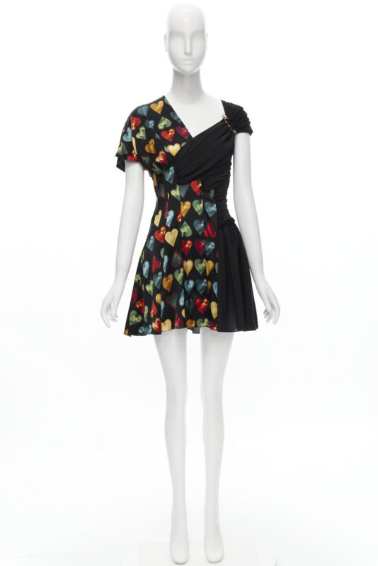 Versace Heart Pin Dress - Image 14