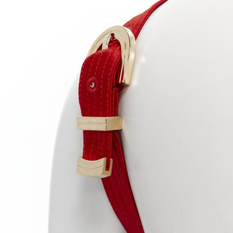 Versace Fall 2019 red bra - Detail 2