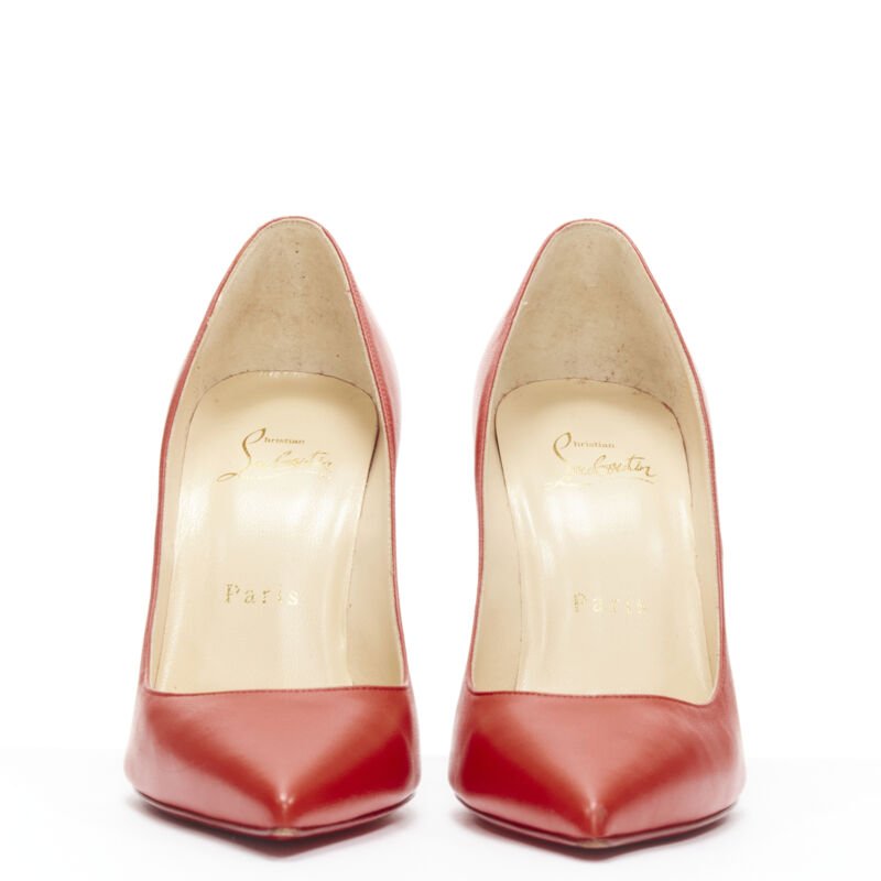Christian Louboutin Lipstick Pigalle Pumps - Image 6