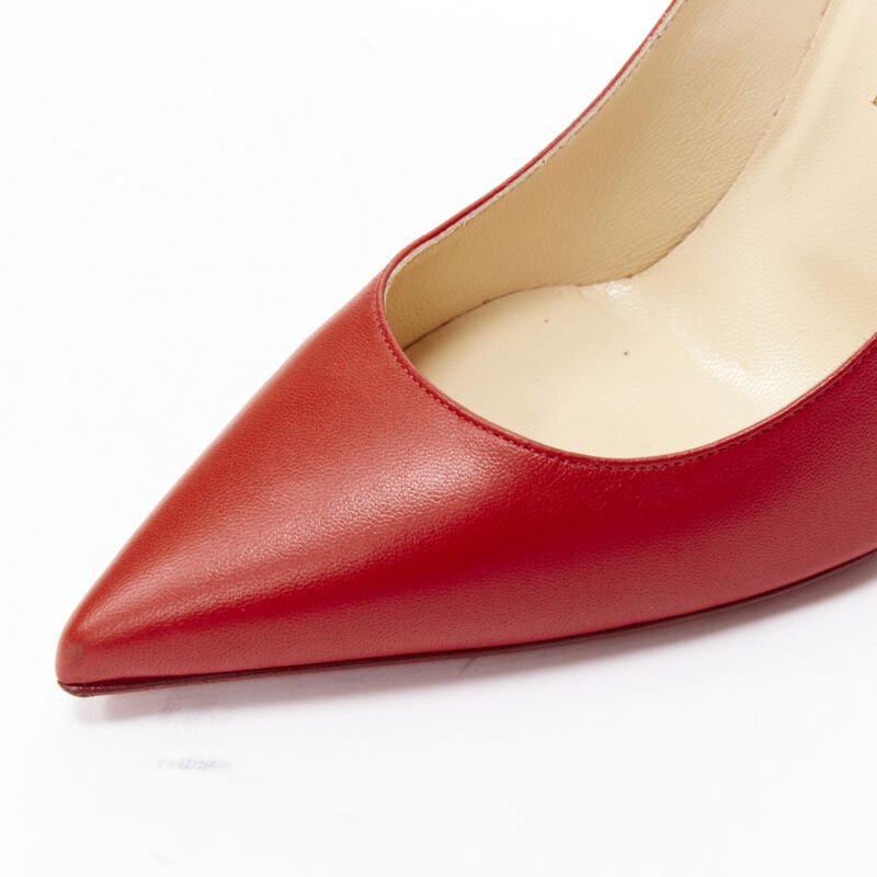 Christian Louboutin Lipstick Pigalle Pumps - Image 10