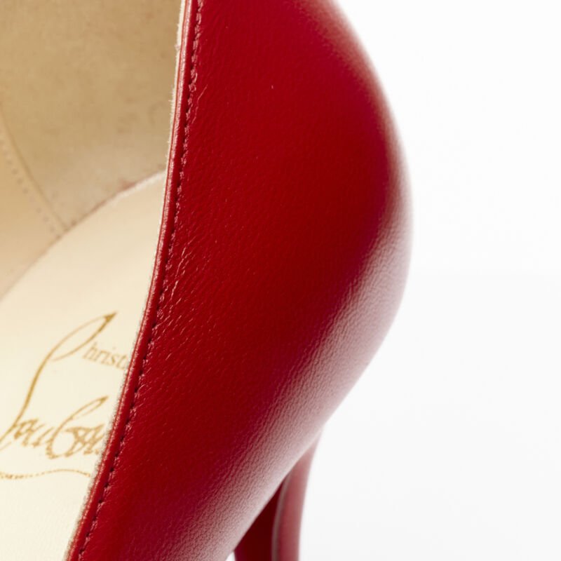 Christian Louboutin Lipstick Pigalle Pumps - Image 11