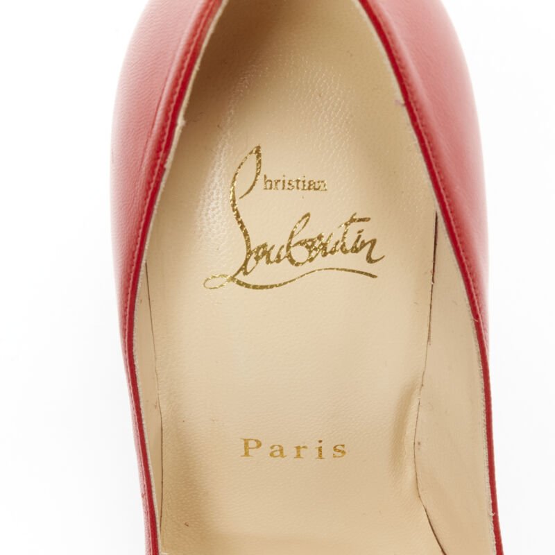 Christian Louboutin Lipstick Pigalle Pumps - Image 12