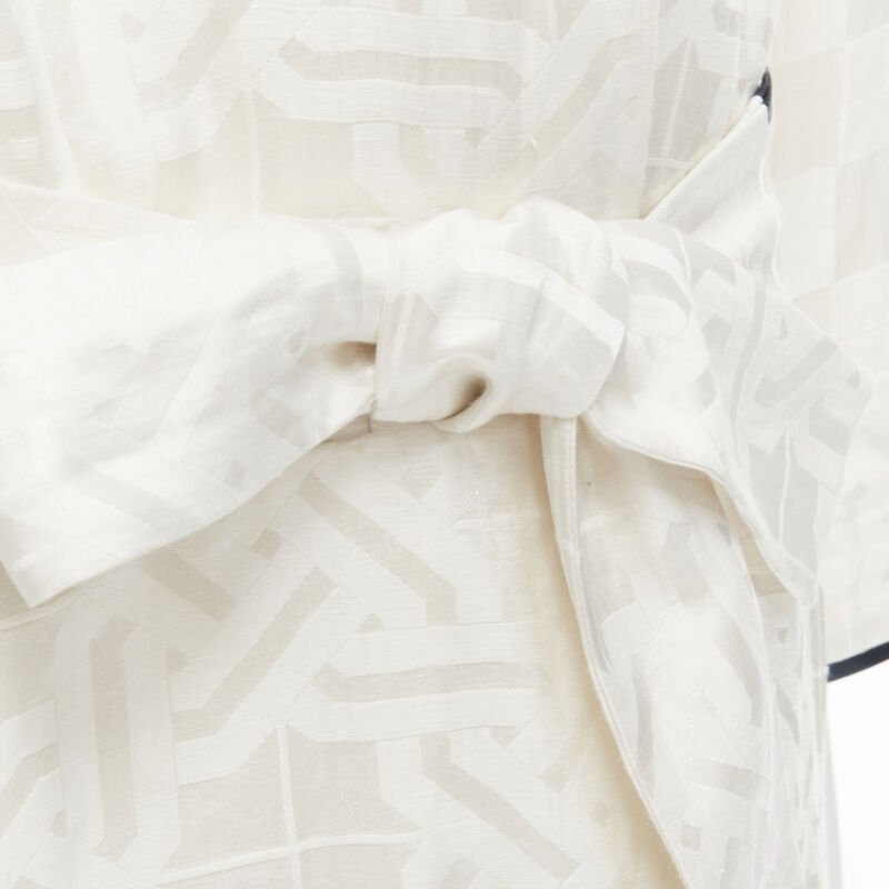 Haider Ackermann Jacquard Robe Shirt - Back view