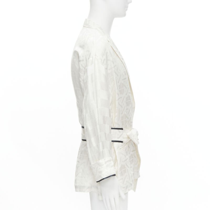 Haider Ackermann Jacquard Robe Shirt - 4