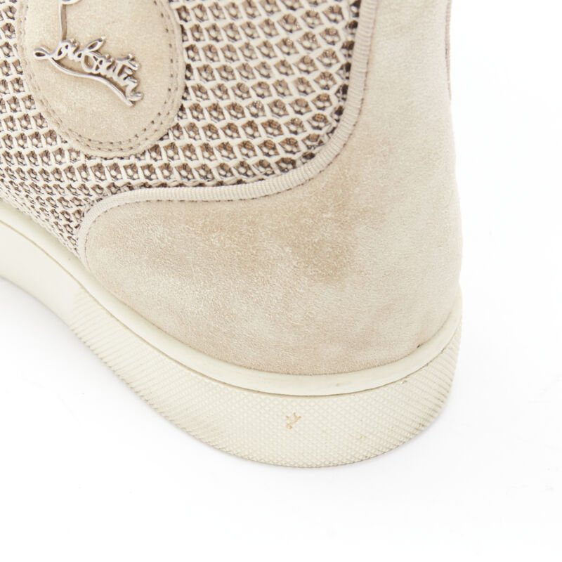Christian Louboutin Jacquard High Tops - Image 11