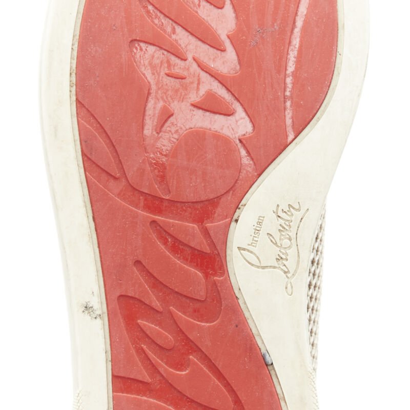 Christian Louboutin Jacquard High Tops - Image 14