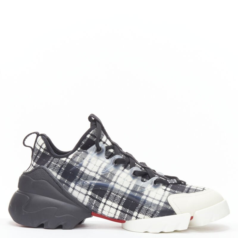Christian Dior Check Chunky Sneakers