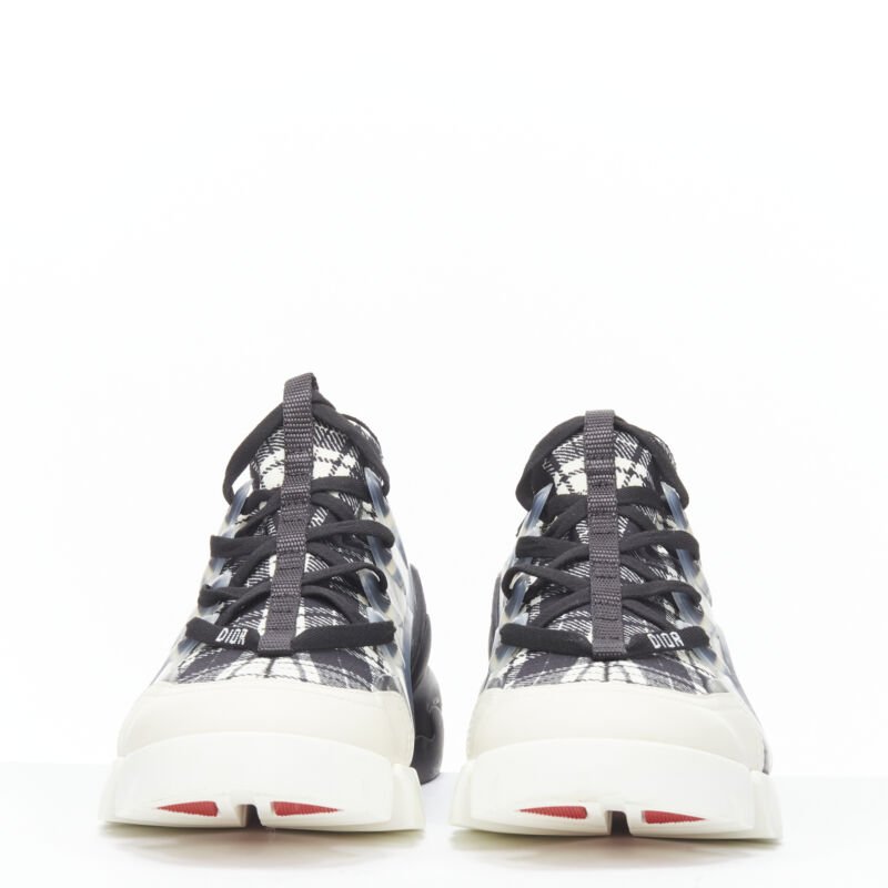 Christian Dior Check Chunky Sneakers - Image 6