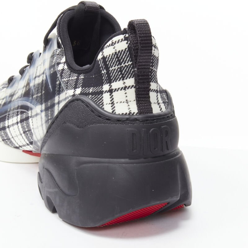 Christian Dior Check Chunky Sneakers - Image 10