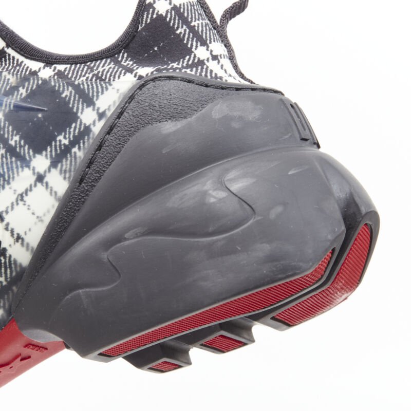 Christian Dior Check Chunky Sneakers - Image 11