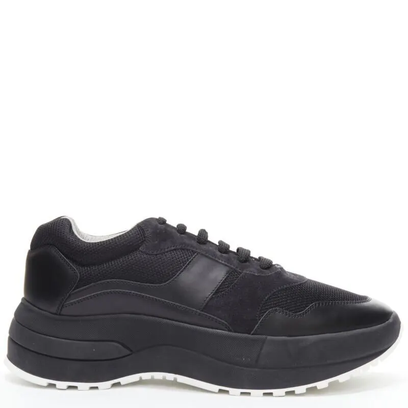 Celine Platform Dad Sneakers Black Leather Never worn - Back View