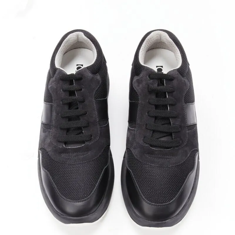 Celine Platform Dad Sneakers Black Leather Never worn - Inside View
