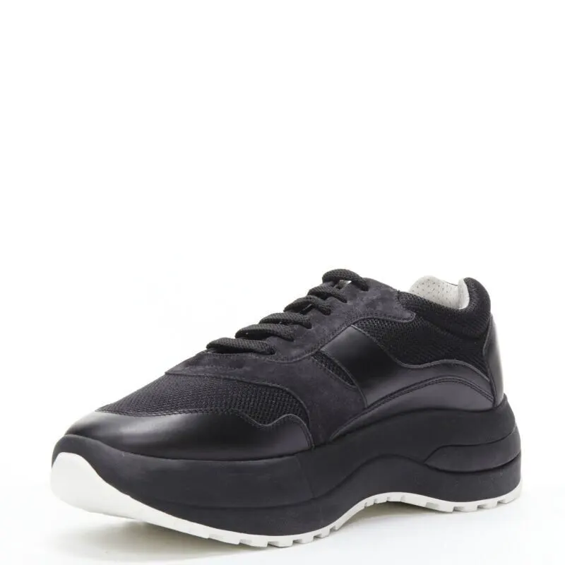 Celine Platform Dad Sneakers Black Leather Never worn - Box View