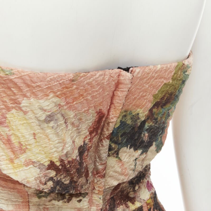 Dolce & Gabbana Rose Cloque Dress - Image 11