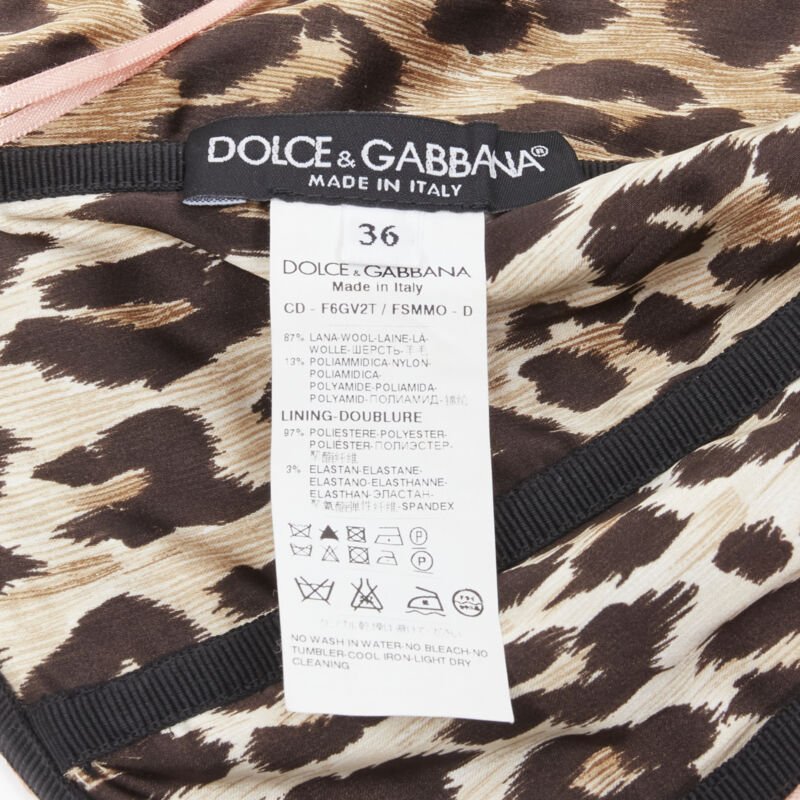 Dolce & Gabbana Rose Cloque Dress - Image 13